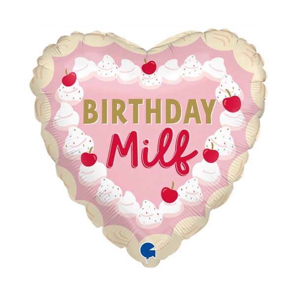Folienballon Geburtstags Milf