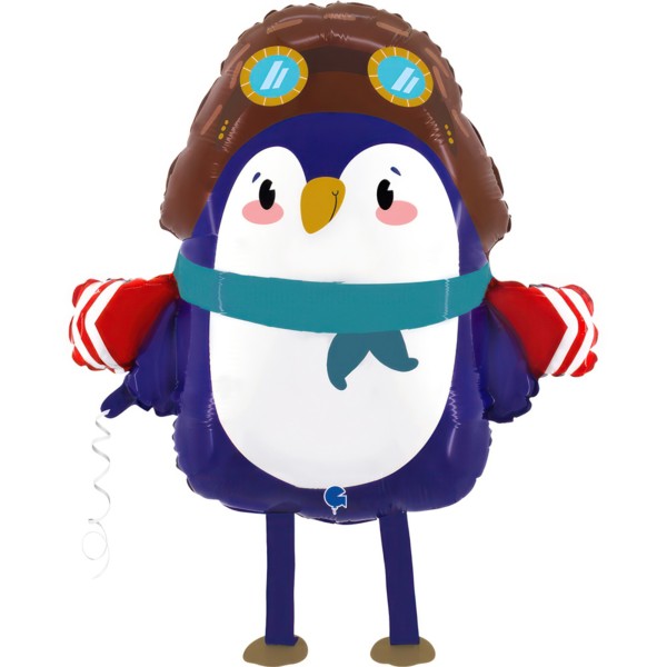 Folienballon Airwalker "Flieger Pinguin"